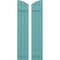 Ekena Millwork Americraft 3-Board (2 Batten) Wood Joined Board-n-Batten Shutters w/Ellipt Top, ARW101BE311X77PTH, PR ARW101BE311X77PTH - alternate 1